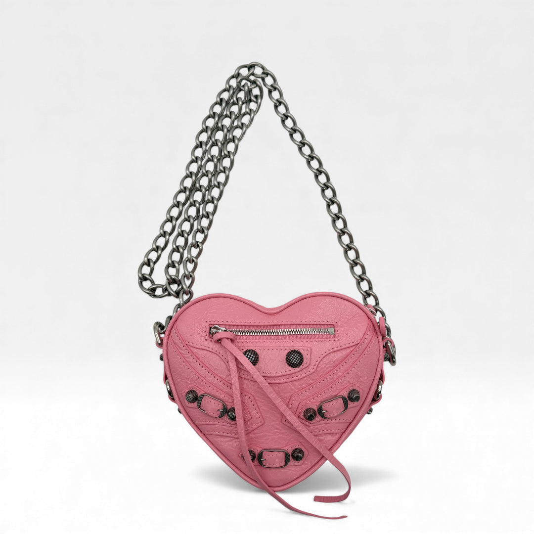 Balenciaga Umhängetasche Mini Cagole Heart