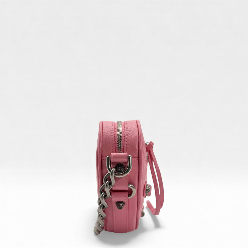 Mini sac bandoulière Cagole en forme de cœur