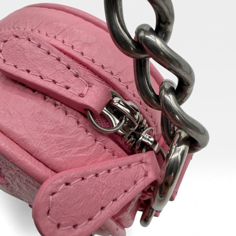 Mini sac bandoulière Cagole en forme de cœur