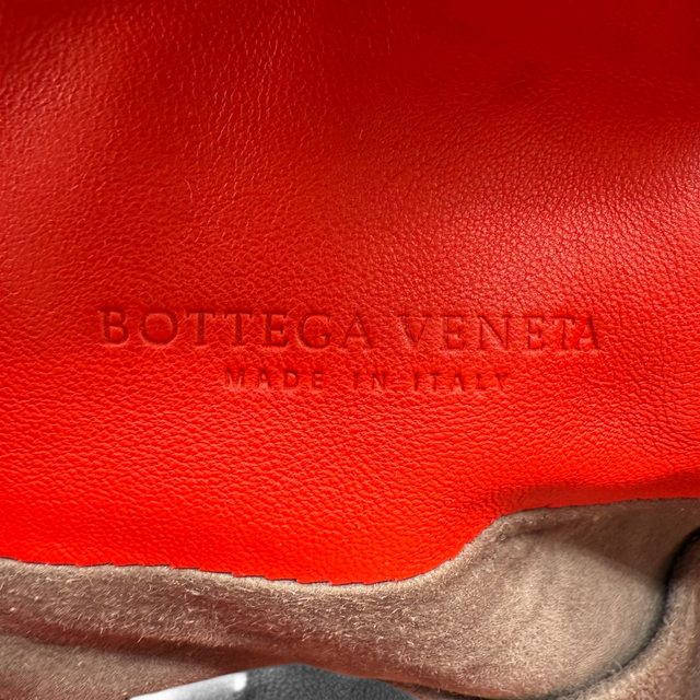 Bottega Veneta Handtasche Bucket Intrecciato rot