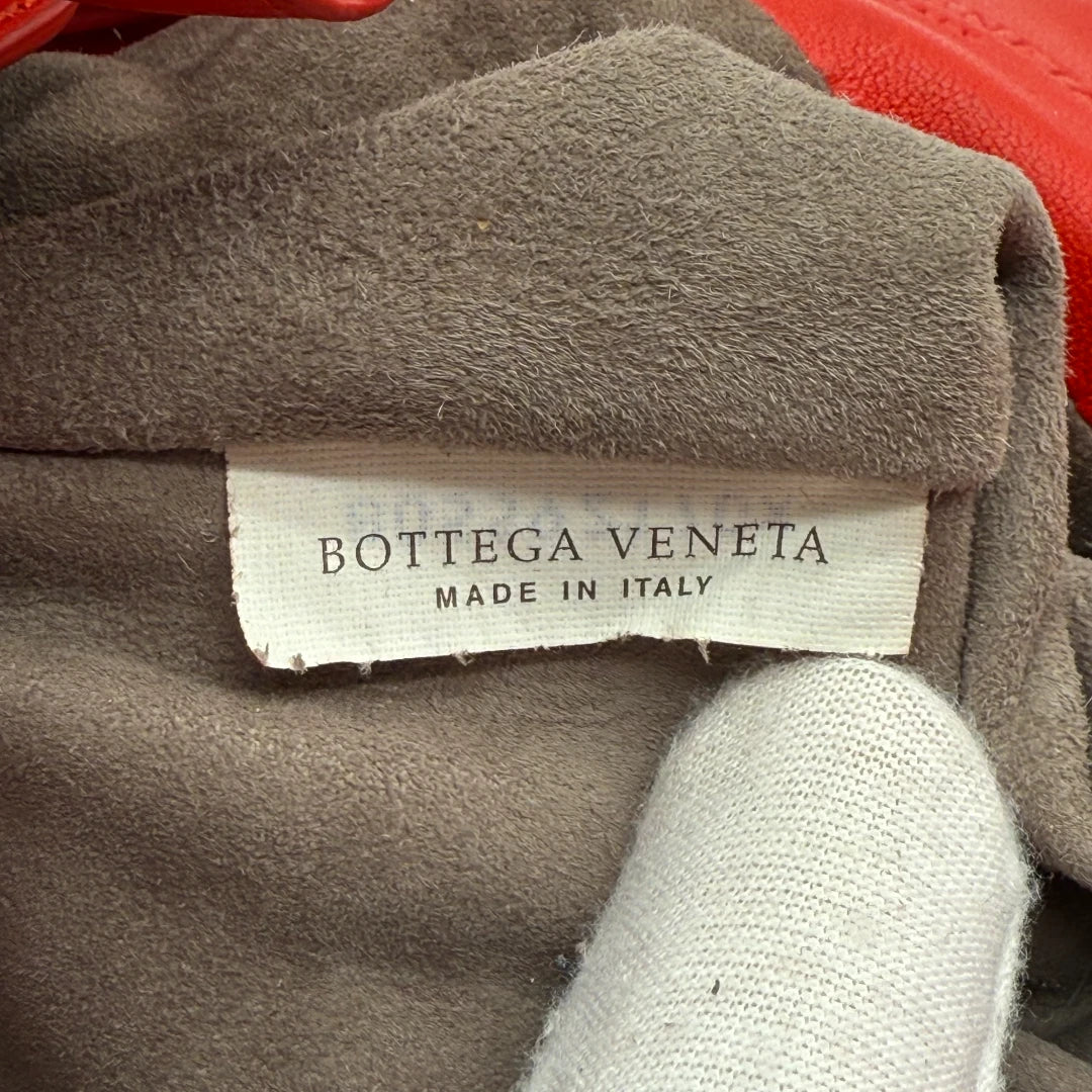 Bottega Veneta Handtasche Bucket Intrecciato rot