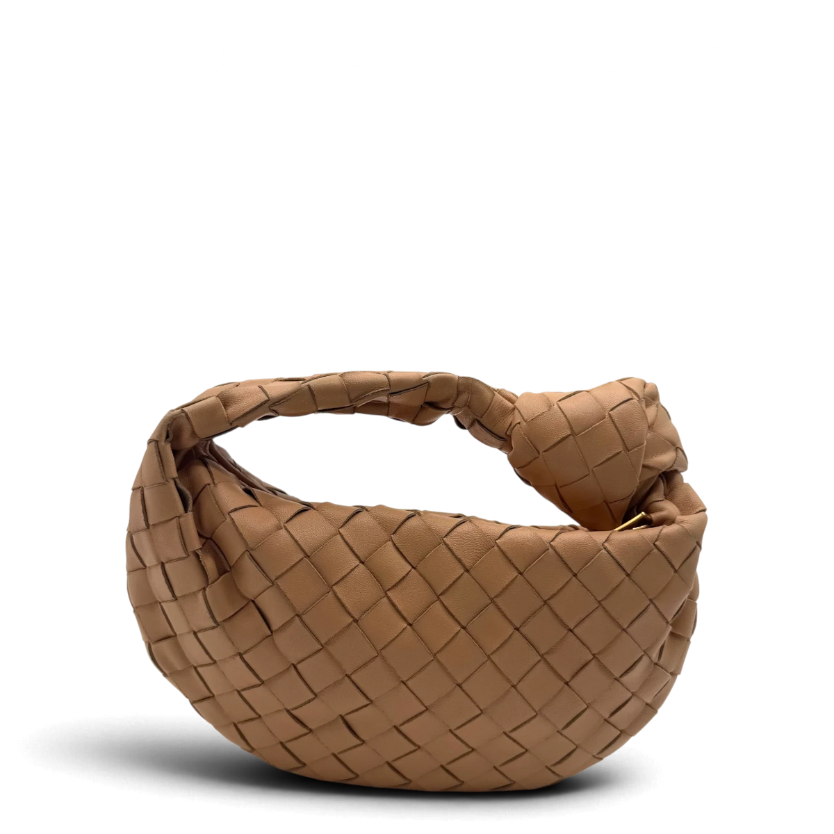 Bottega Veneta Schultertasche Mini Jodie beige