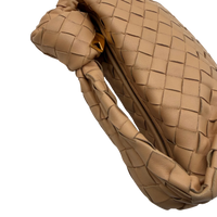 Bottega Veneta Schultertasche Mini Jodie beige