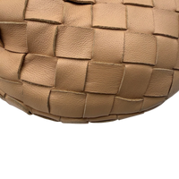 Bottega Veneta Schultertasche Mini Jodie beige