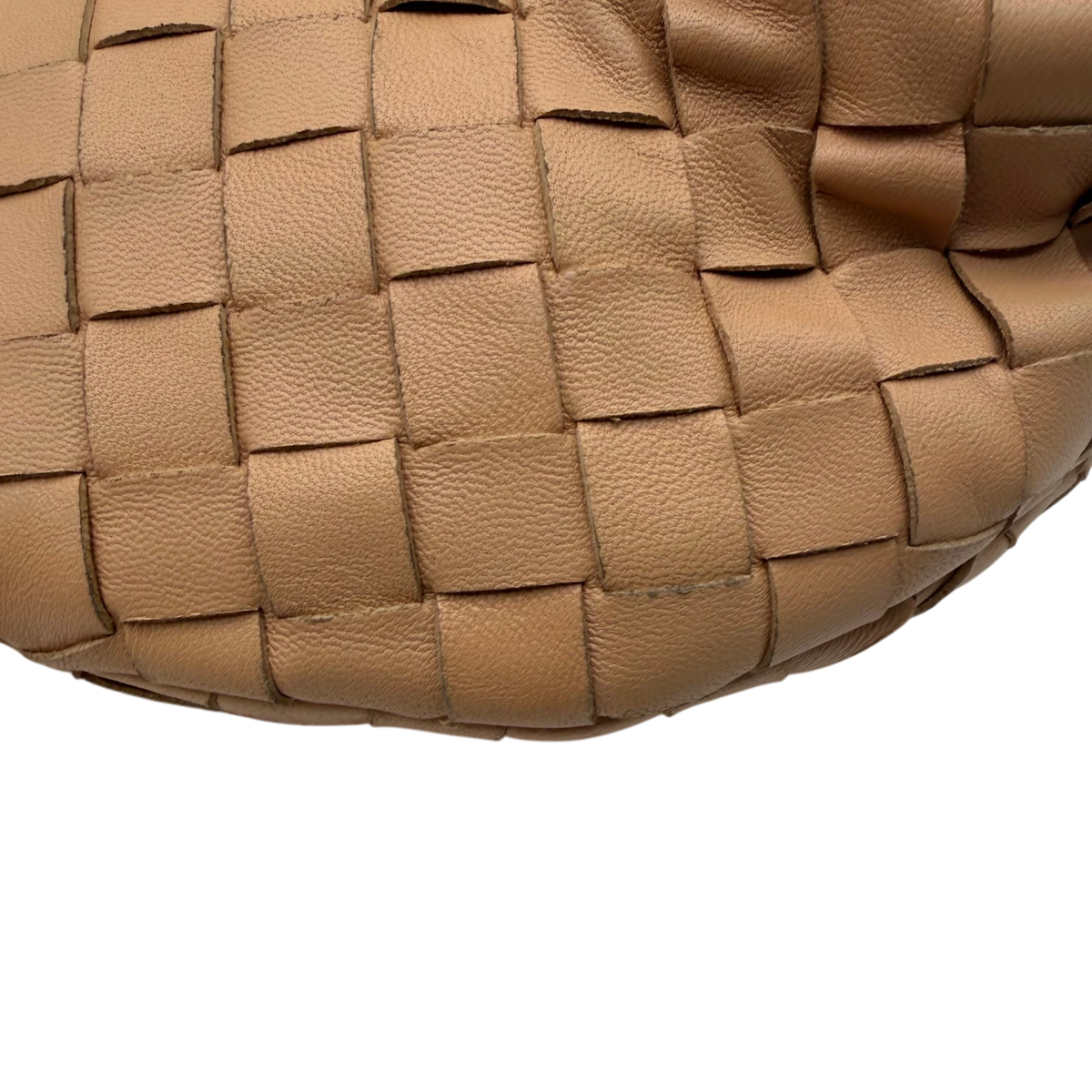 Bottega Veneta Schultertasche Mini Jodie beige