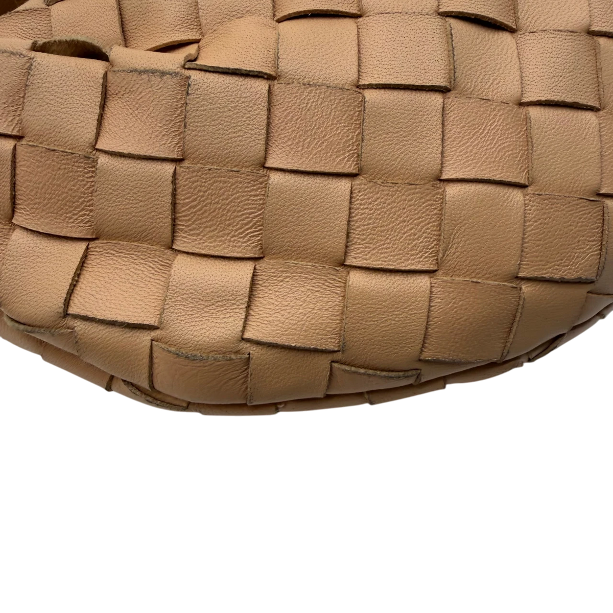 Bottega Veneta Schultertasche Mini Jodie beige
