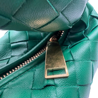 Bottega Veneta Schultertasche Mini Jodie grün