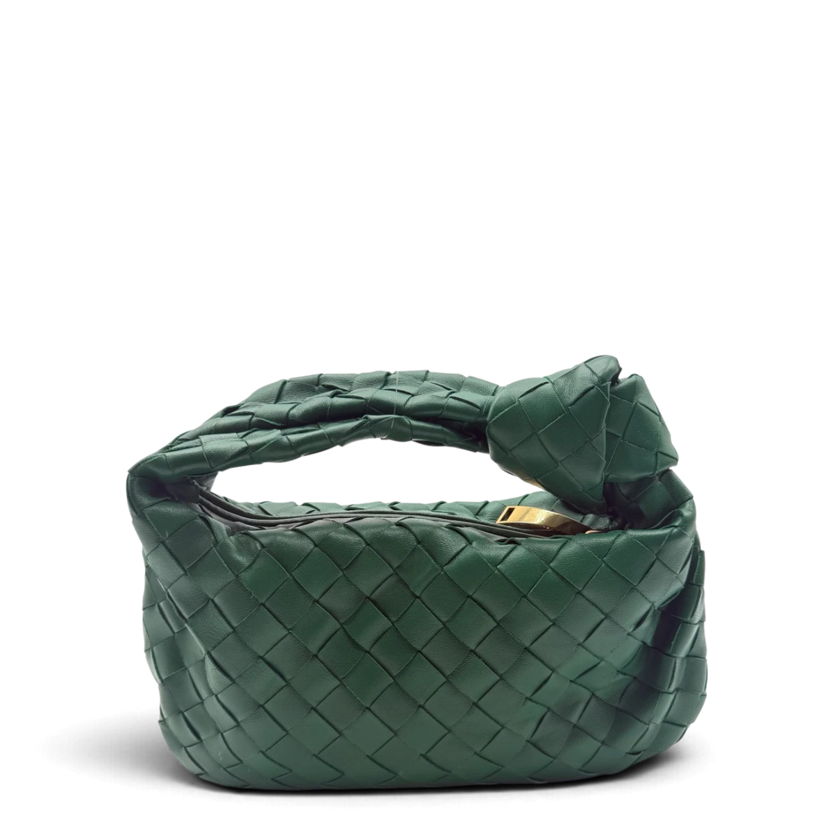 Bottega Veneta Schultertasche Mini Jodie grün