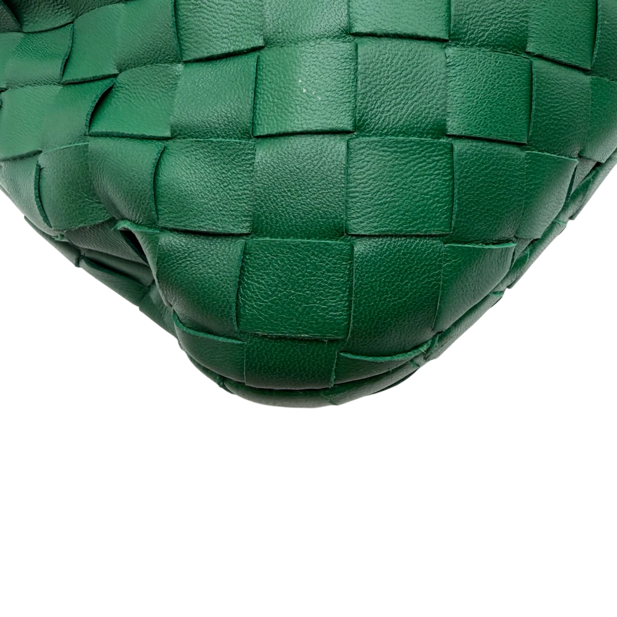 Bottega Veneta Schultertasche Mini Jodie grün