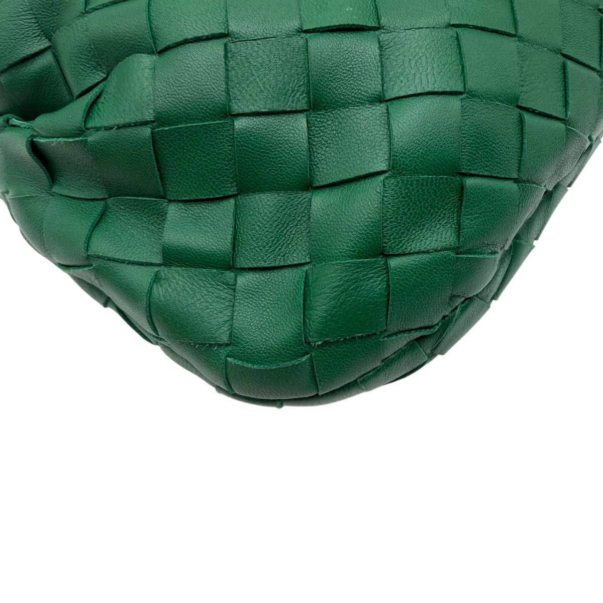 Bottega Veneta Schultertasche Mini Jodie grün