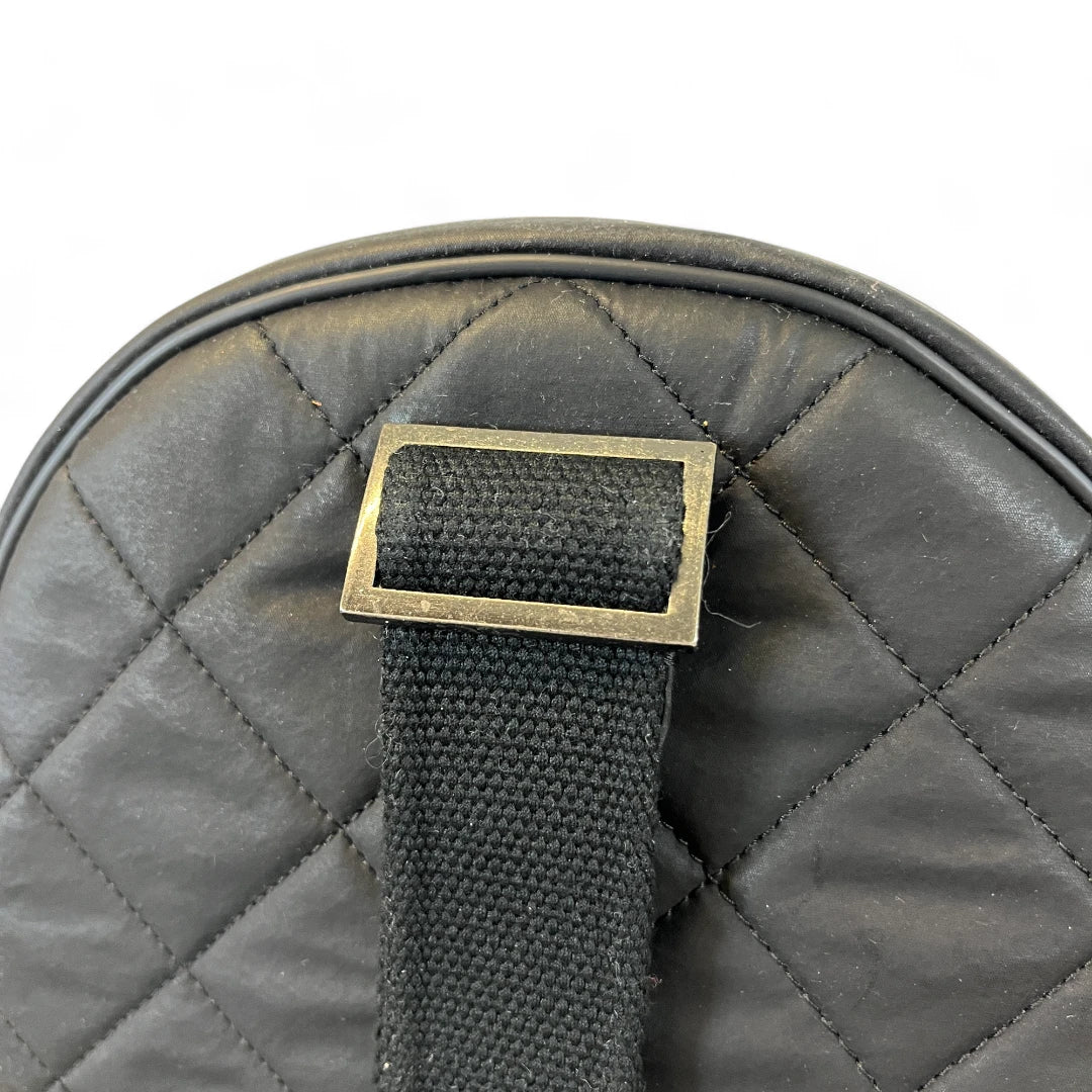 Chanel Badminton Racket Black White with Bag