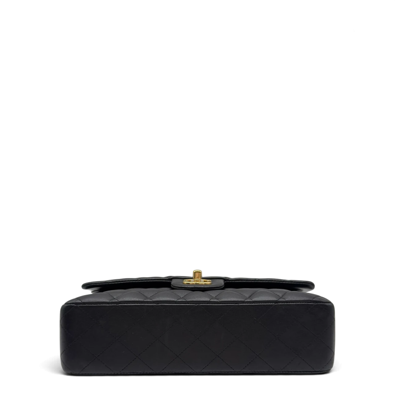 Chanel Handtasche Classic Double Flap bag medium aus Lammleder schwarz