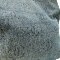 Chanel Handbag Coco Mark Chain Tote Denim