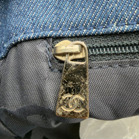 Chanel Handbag Coco Mark Chain Tote Denim