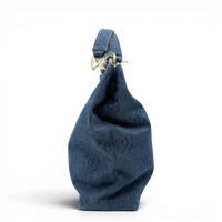 Chanel Handbag Coco Mark Chain Tote Denim