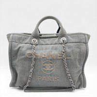 Chanel Deauville Denim Tote Bag