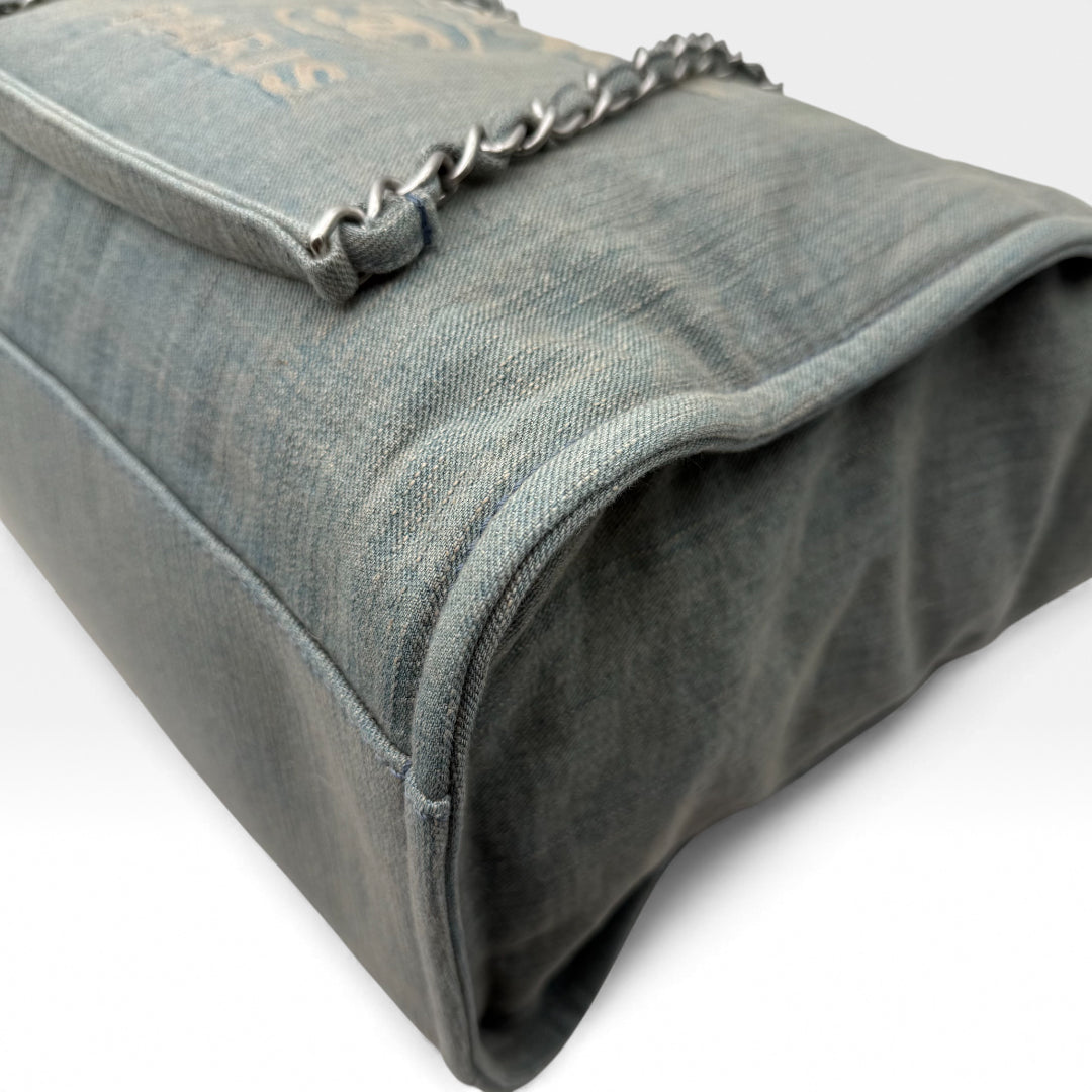 Chanel Deauville Denim Tote Bag
