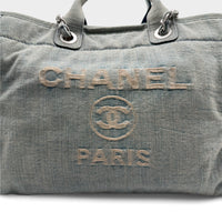 Chanel Deauville Denim Tote Bag