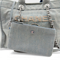 Chanel Deauville Denim Tote Bag