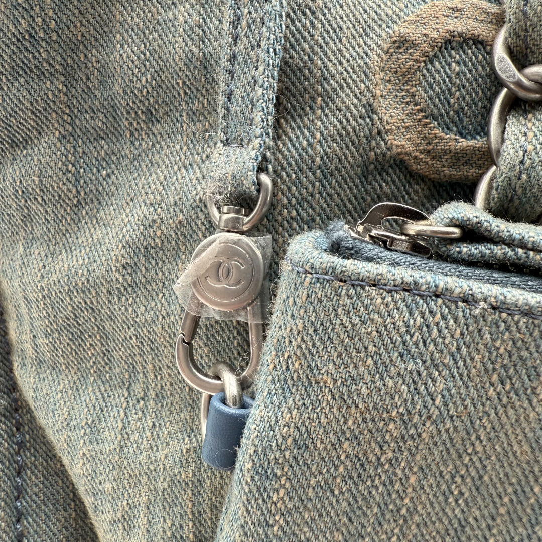 Chanel Deauville Denim Tote Bag