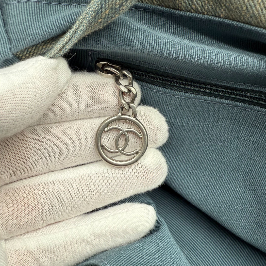 Chanel Deauville Denim Tote Bag