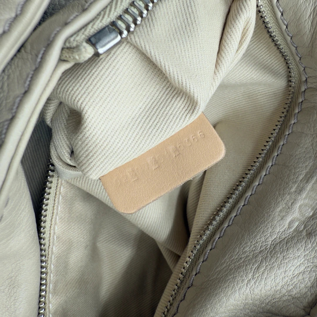Chloé Handtasche Paddington beige / hellgrau