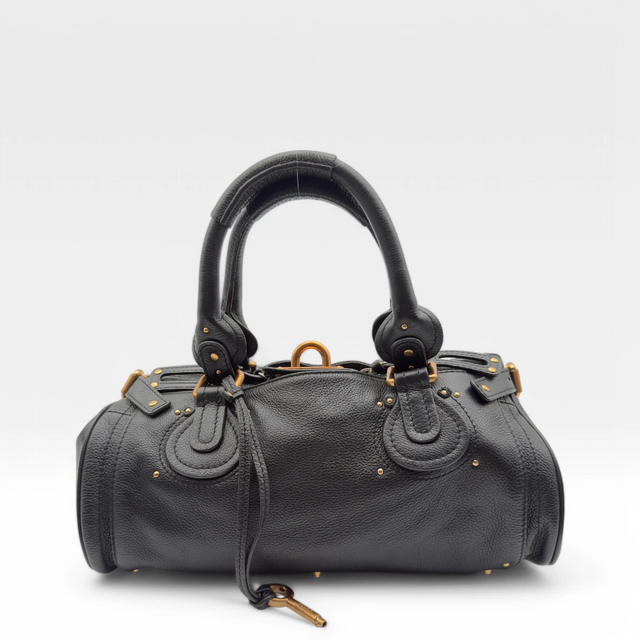 Chloé Handtasche Paddington schwarz