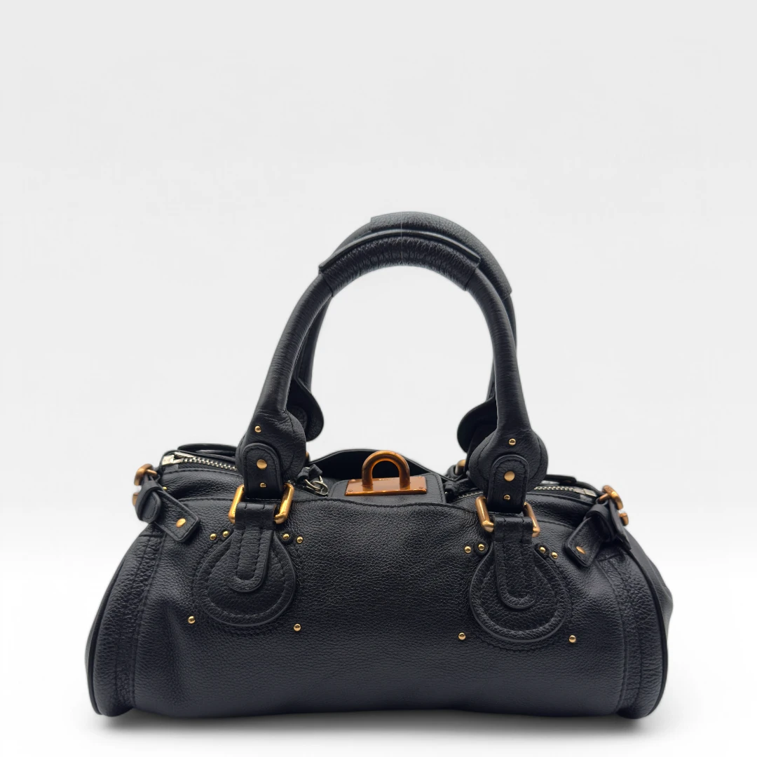 Chloé Handtasche Paddington schwarz