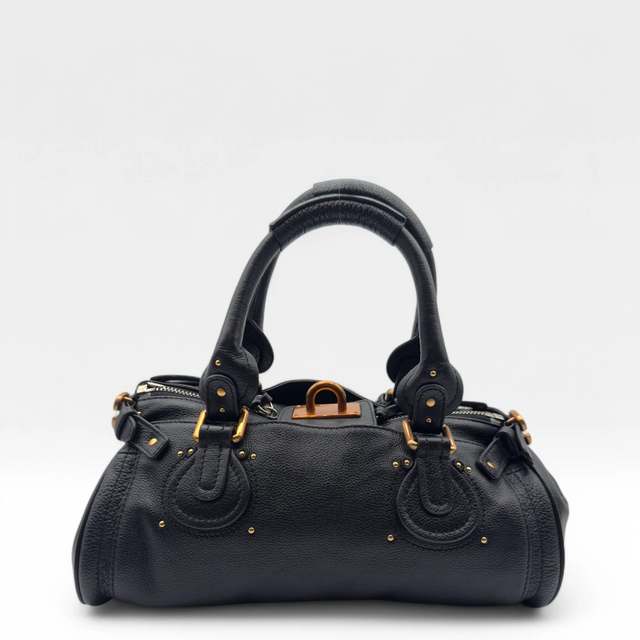 Chloé Handtasche Paddington schwarz
