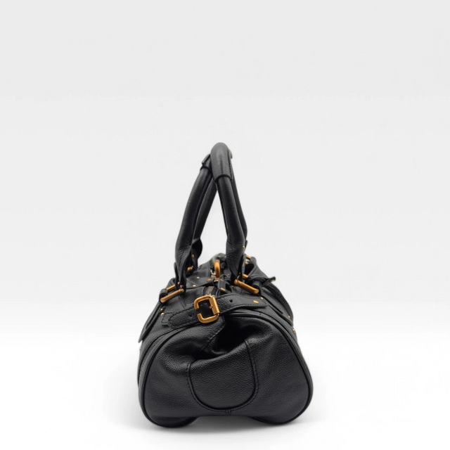 Chloé Handtasche Paddington schwarz