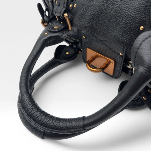 Chloé Handtasche Paddington schwarz