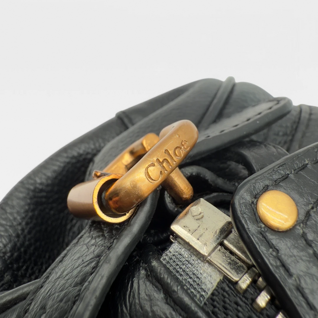Chloé Handtasche Paddington schwarz