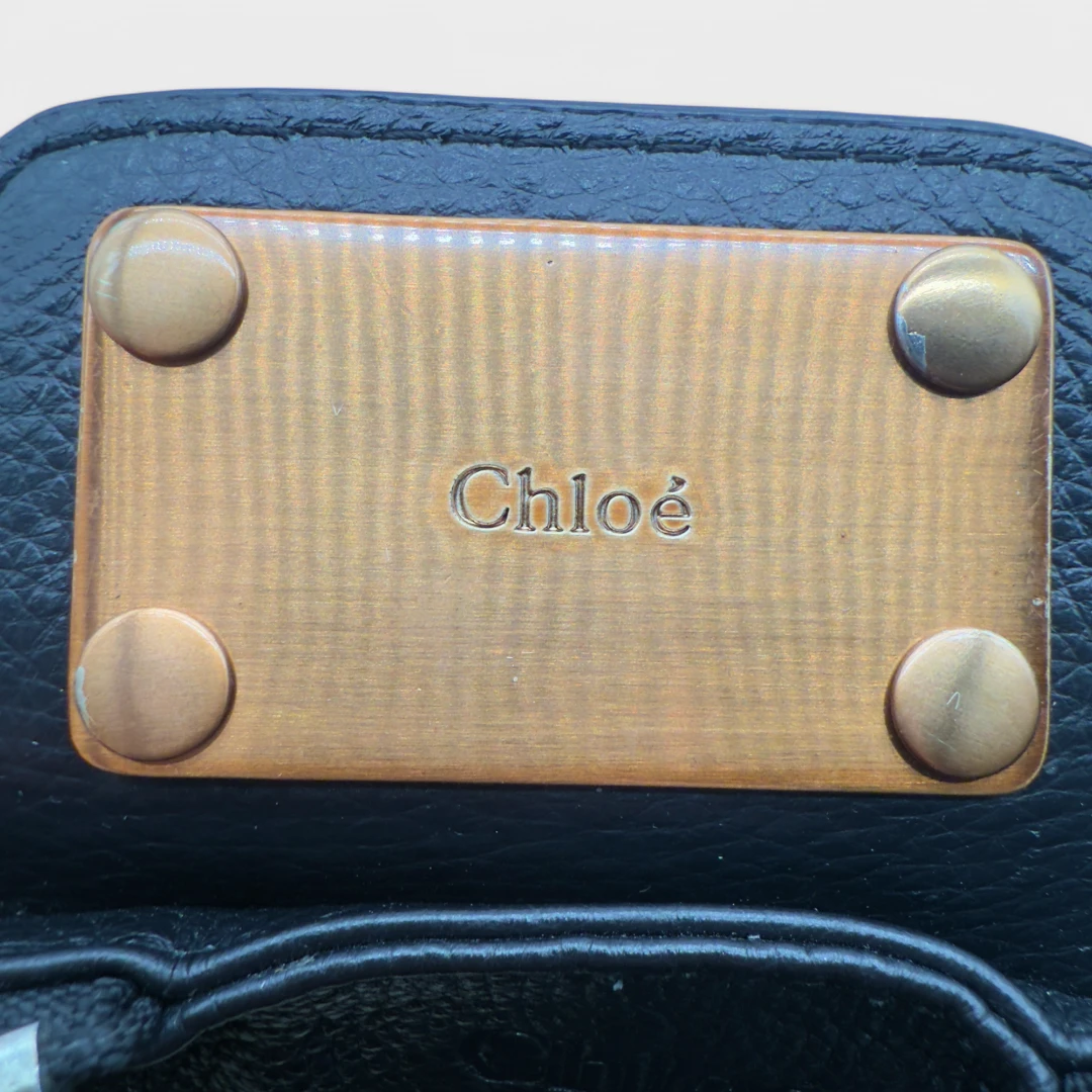 Chloé Handtasche Paddington schwarz