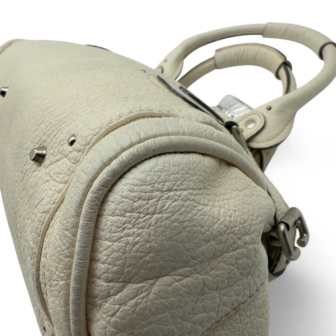 Chloé Paddington handbag in white leather