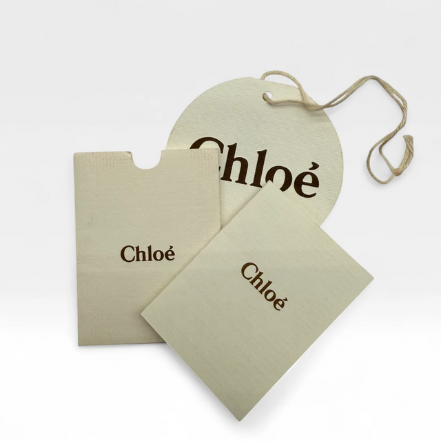 Chloé Handtasche Paddington aus Leder orange