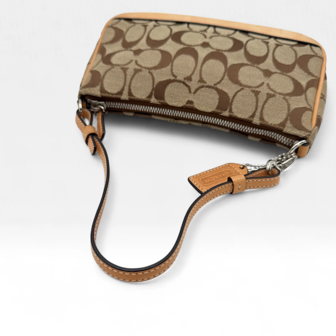 Coach Pochette monogram beige