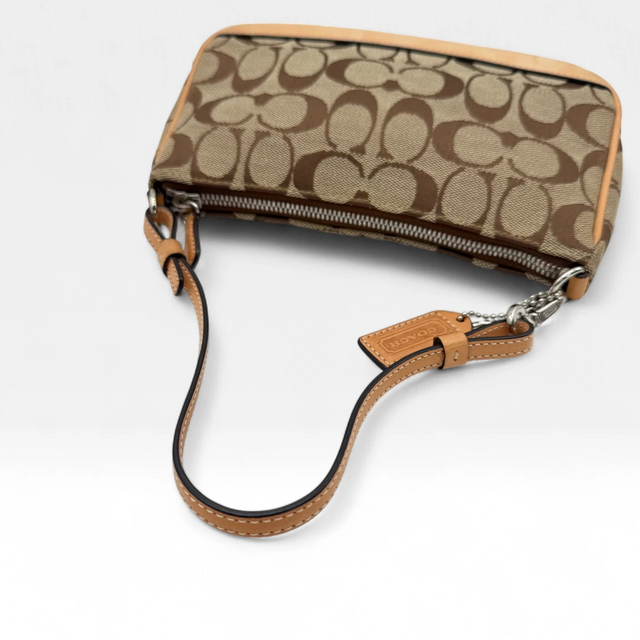 Coach Pochette monogram beige