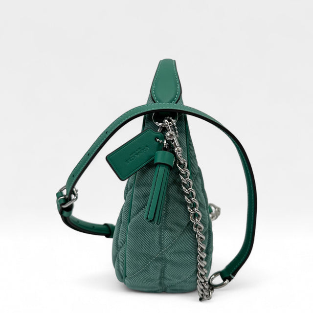 Handtasche Croissant Form