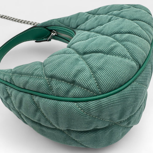 Handtasche Croissant Form