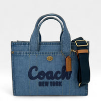 Borsa tote in denim