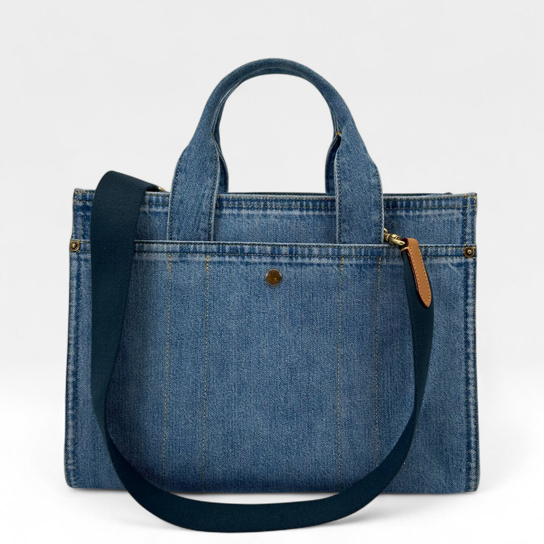 Borsa tote in denim