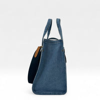 Borsa tote in denim