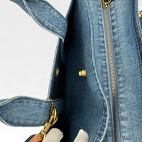 Borsa tote in denim