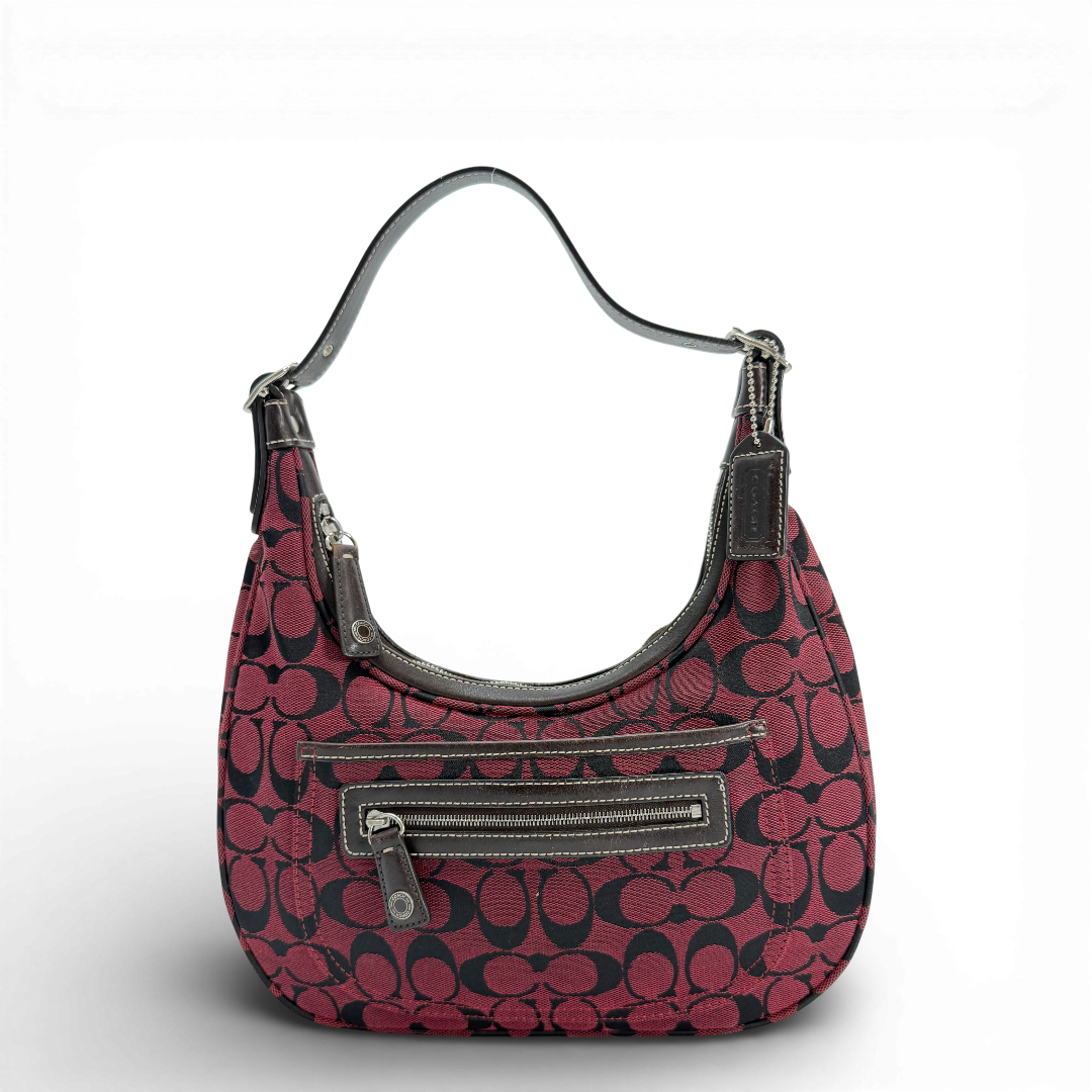 Coach Schultertasche Hobo Signature