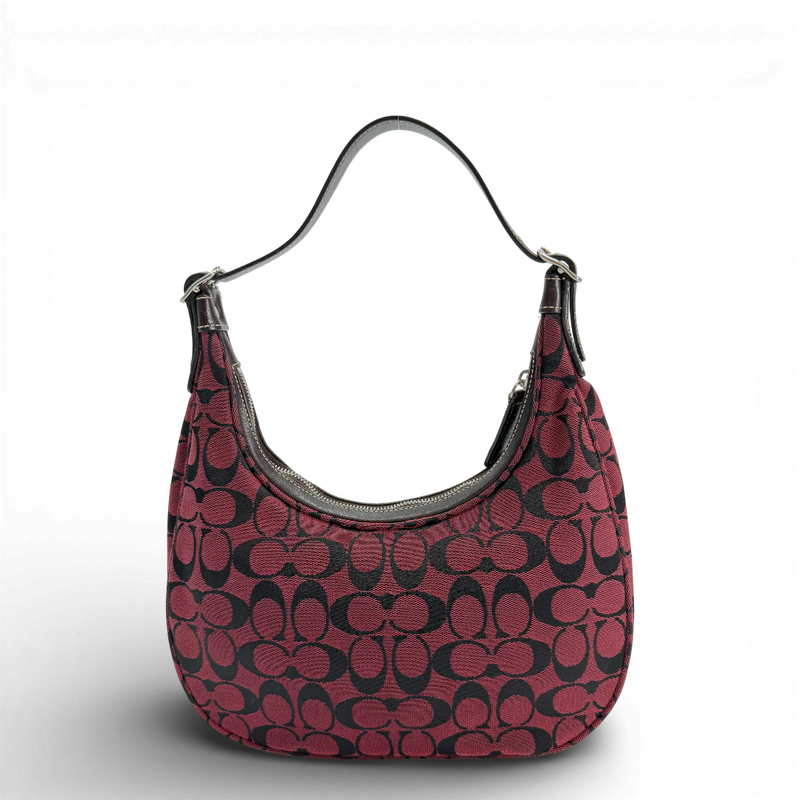 Coach Shoulder Bag Hobo Signature