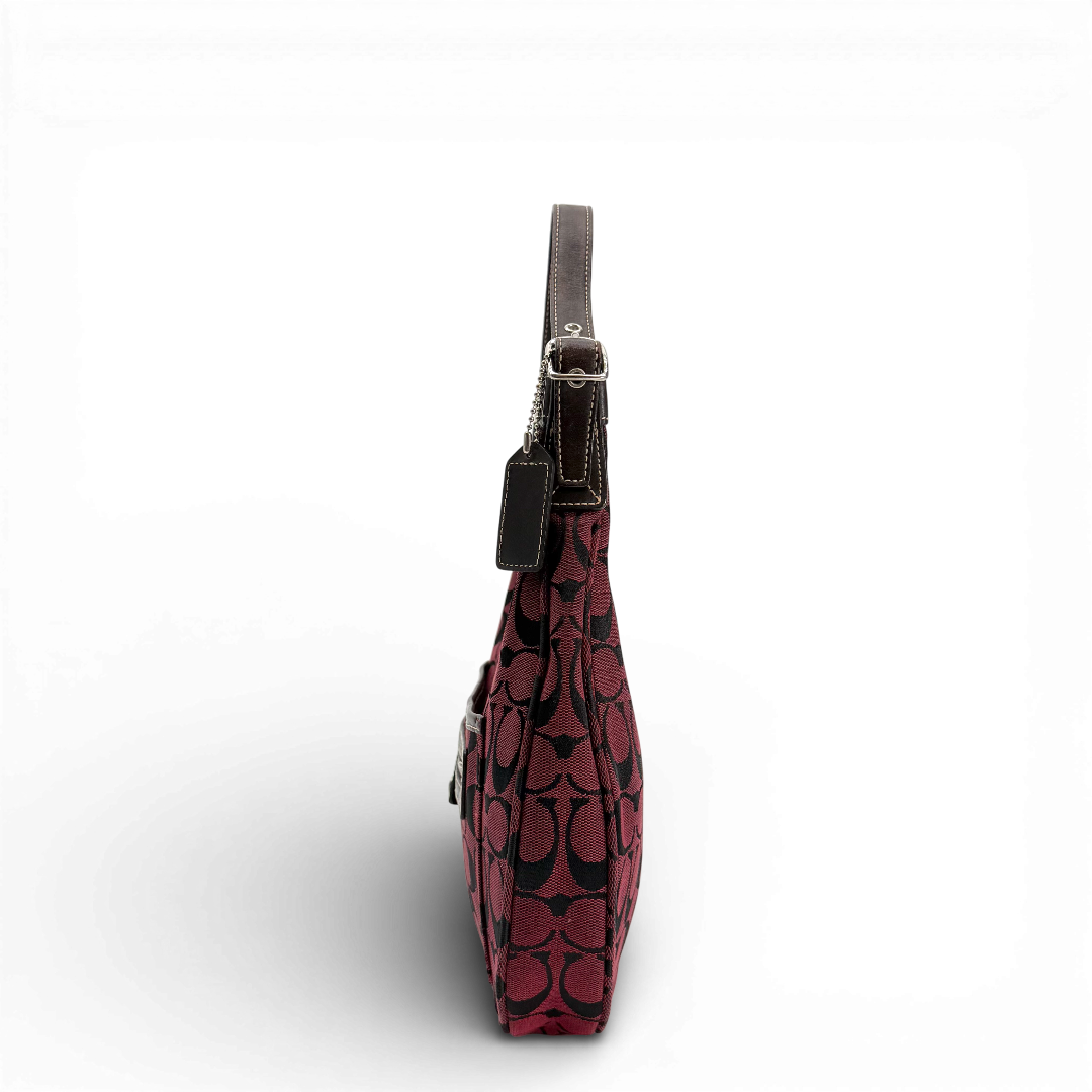 Coach Schultertasche Hobo Signature