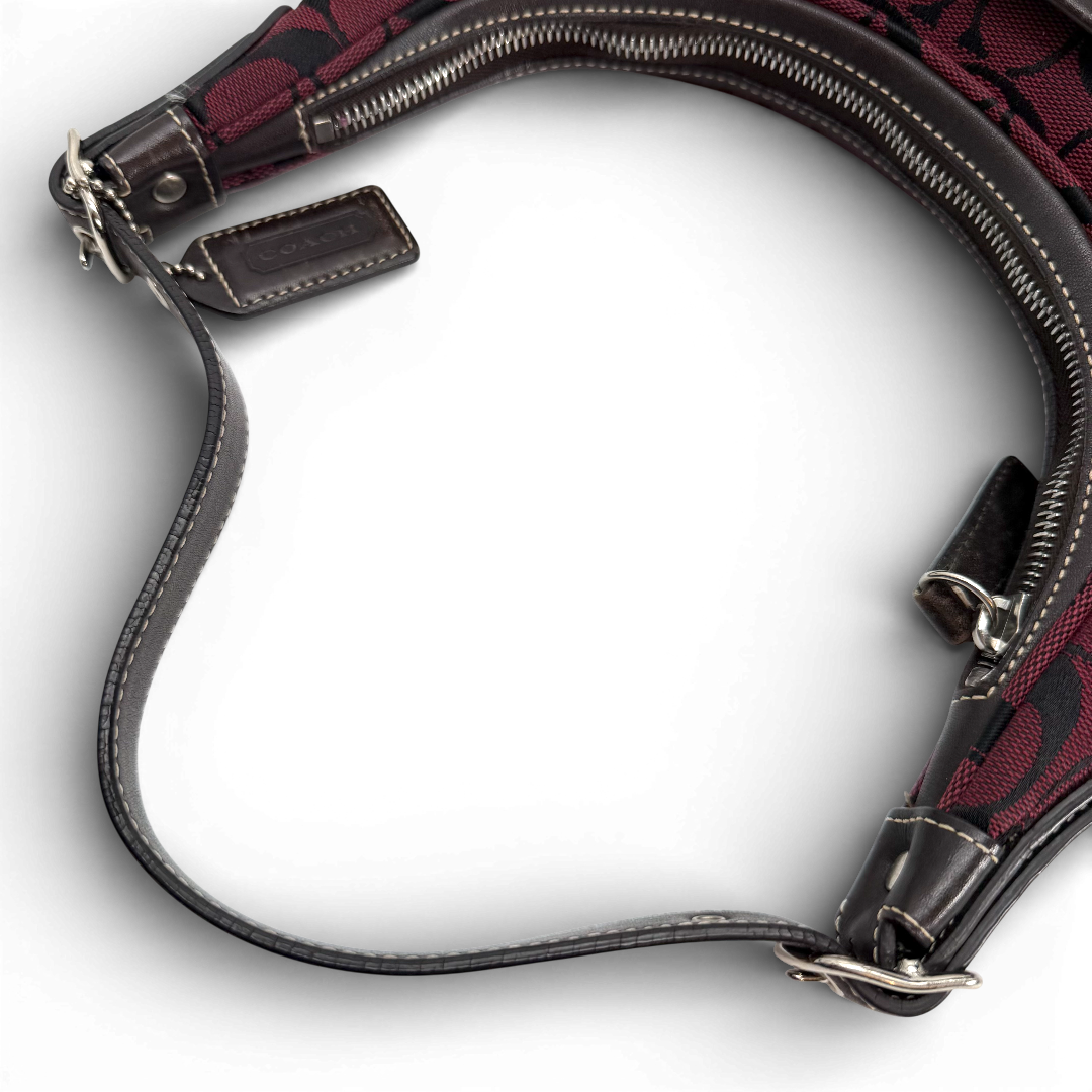Coach Schultertasche Hobo Signature