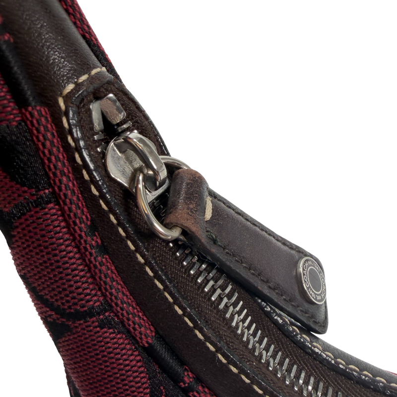 Coach Shoulder Bag Hobo Signature