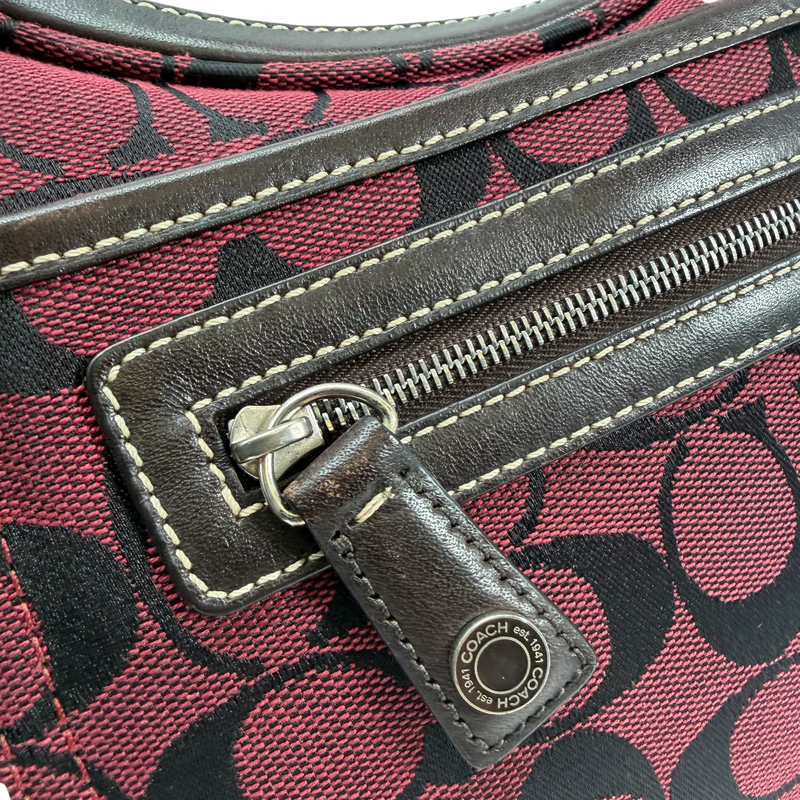 Coach Shoulder Bag Hobo Signature