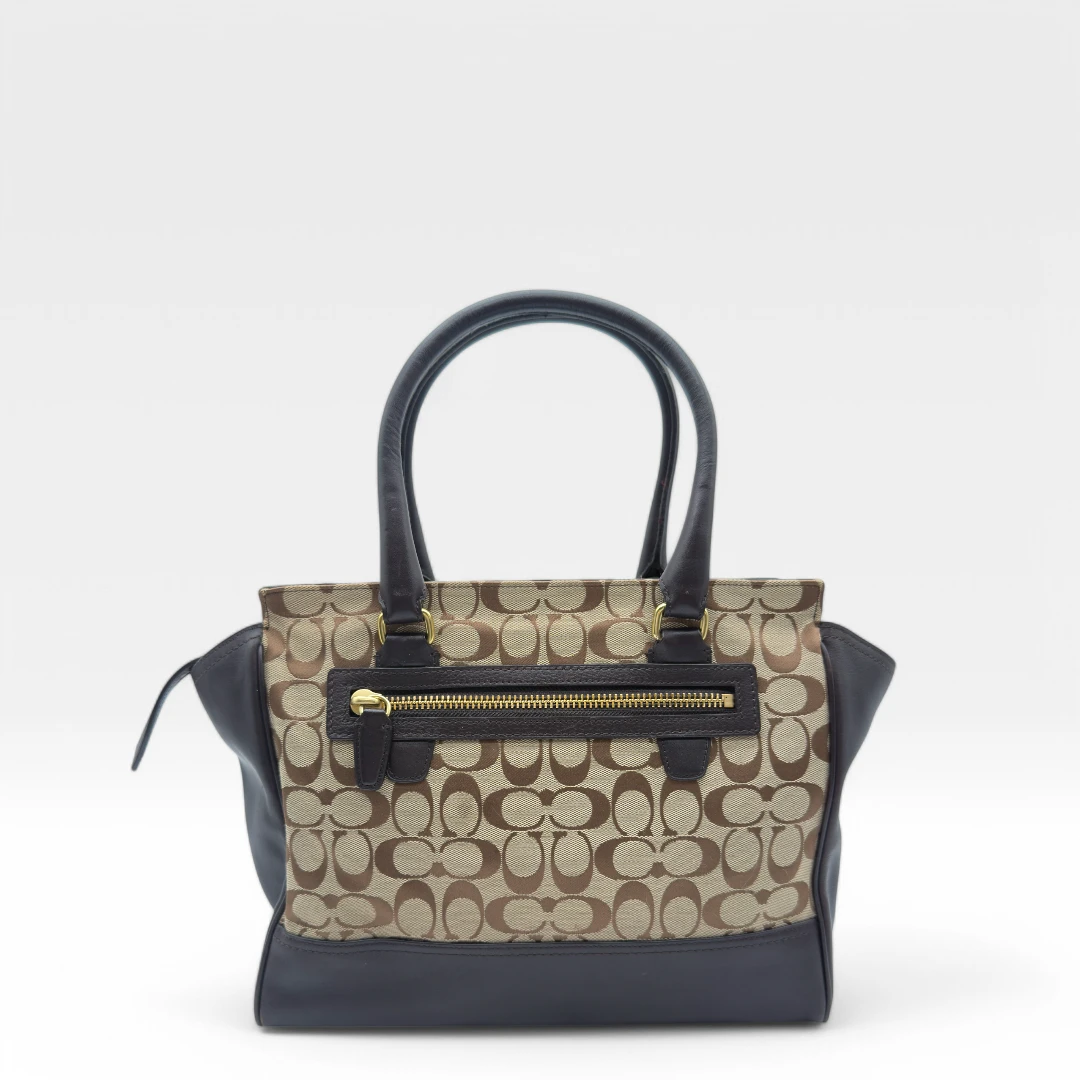 Coach Handtasche / Shopper beige